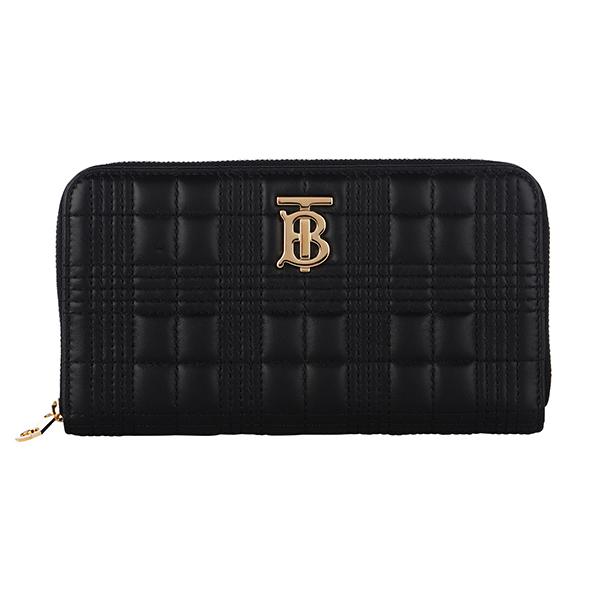 並行輸入 バーバリー 長財布(ラウンドファスナー) BURBERRY ローラ 8049285 A1189レディース ブラック 黒 | BURBERRY