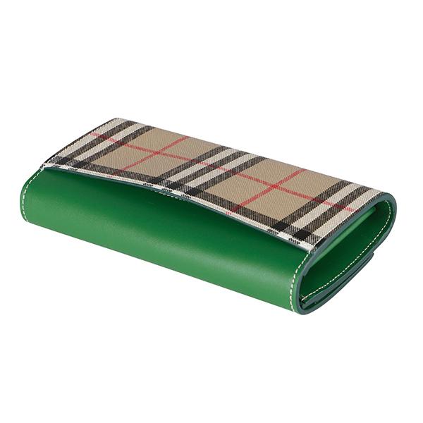 BURBERRY バーバリー 長財布 ヴィンテージチェック＆レザー