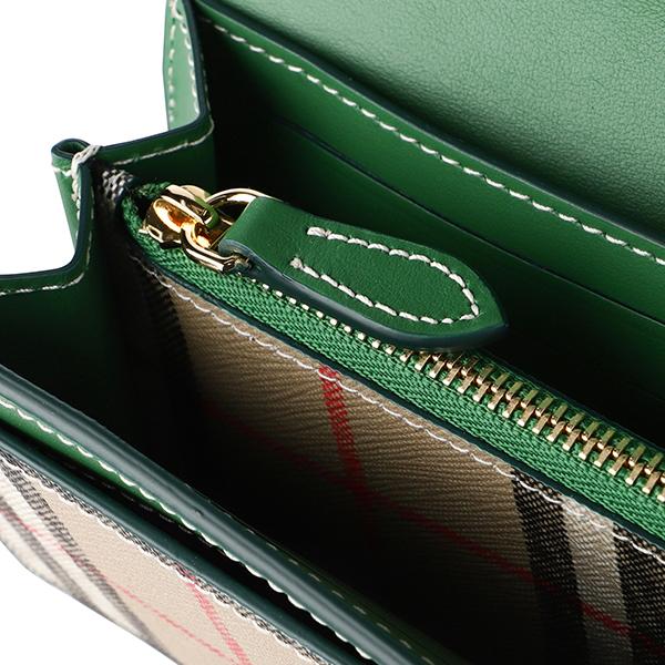 BURBERRY バーバリー 長財布 ヴィンテージチェック＆レザー