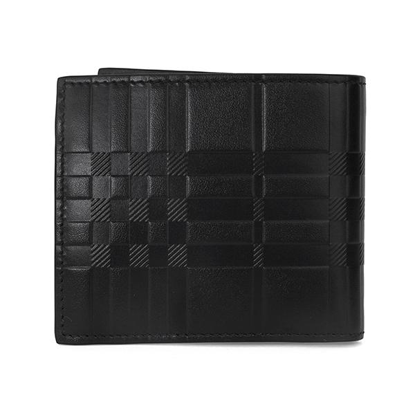 BURBERRY バーバリー 2つ折り財布 エンボスチェック 8050915 BURBERRY バーバリー 2つ折り財布 エンボスチェック 8050915