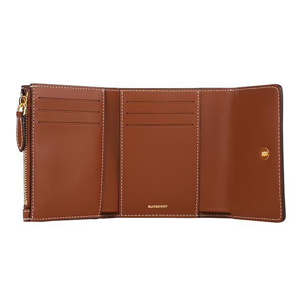 BURBERRY バーバリー 3つ折り財布 ヴィンテージチェック＆レザー