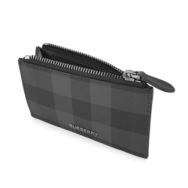 並行輸入 バーバリー カードケース BURBERRY サンドンチェック 8062864 A1208ユニセックス チャコールグレー | BURBERRY | 03