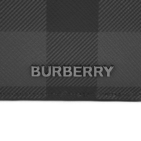 並行輸入 バーバリー カードケース BURBERRY サンドンチェック 8062864 A1208ユニセックス チャコールグレー | BURBERRY | 06
