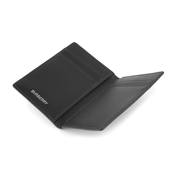 2024年春夏新作✨バーバリー　ケース　カードケース　チャコールチェック チェック カードケース (チャコール) - メンズ | Burberry®公式