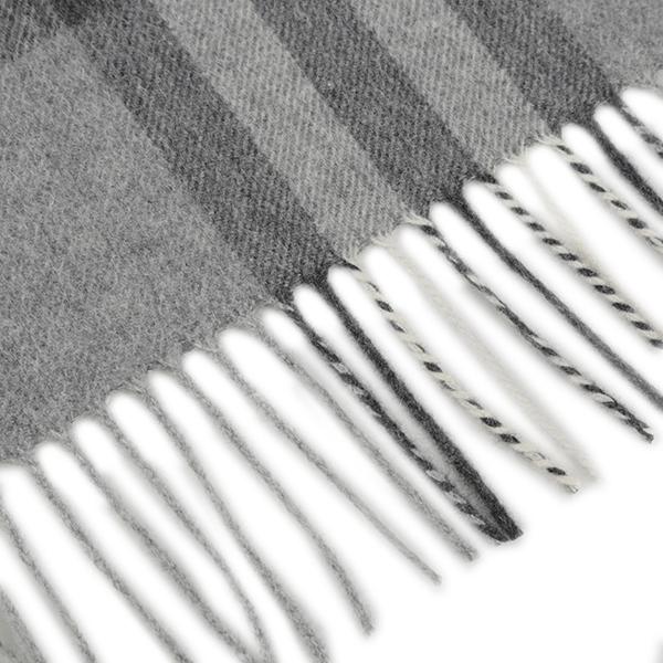 BURBERRY バーバリー ロング マフラー 【希少品】 グレー 白黒 高級品 BURBERRY（バーバリー） 並行輸入 マフラー・ストール クラシック