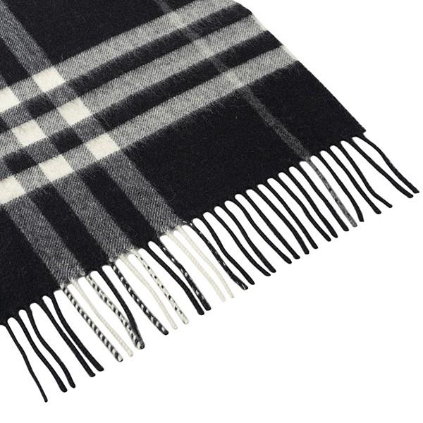 バーバリー マフラー・ストール ブラック 黒系 BURBERRY 8015537 A1189