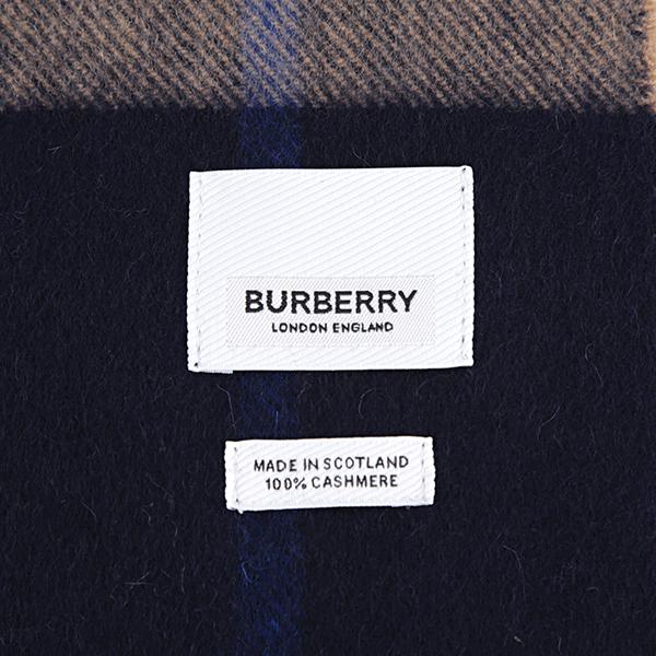 BURBERRY 並行輸入 バーバリー マフラー・ストール ネイビー 紺