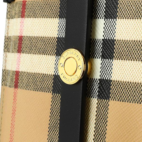 並行輸入 バーバリー ショルダーバッグ BURBERRY アン 8058007 A1189ユニセックス ベージュ ブラック | BURBERRY | 04