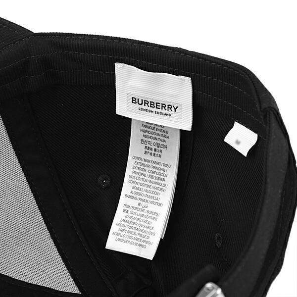 並行輸入 バーバリー キャップ BURBERRY ホースフェリーモチーフ コットンツイル 8043040 A1189ユニセックス | BURBERRY | 06