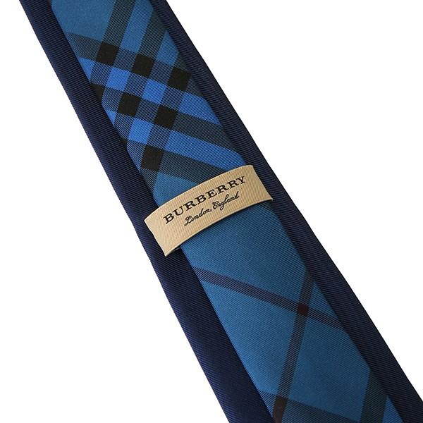 並行輸入 バーバリー ネクタイ チェック シルクツイル タイ 8000217 A1222 ネイビー 紺 爆買 | BURBERRY | 04