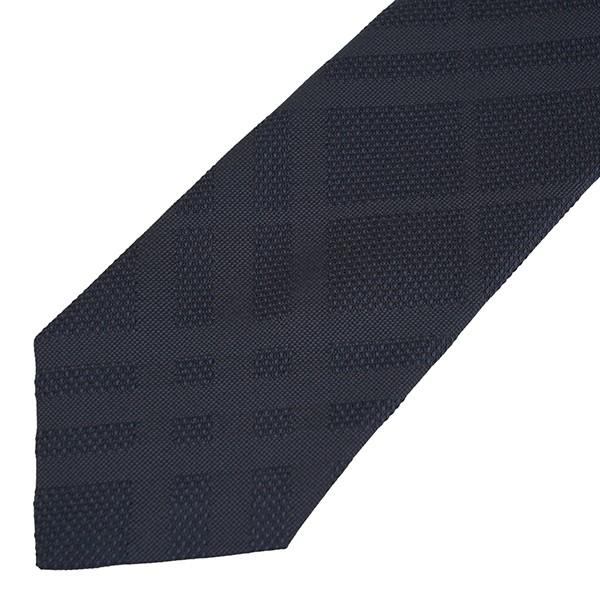 並行輸入 バーバリー ネクタイ TONAL CHECK TIE 8001804 A1222 ネイビー 爆買 | BURBERRY | 01