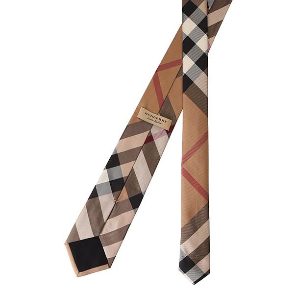 並行輸入 バーバリー ネクタイ チェック シルクタイ 8005020 A1420 キャメル 爆買 | BURBERRY | 03