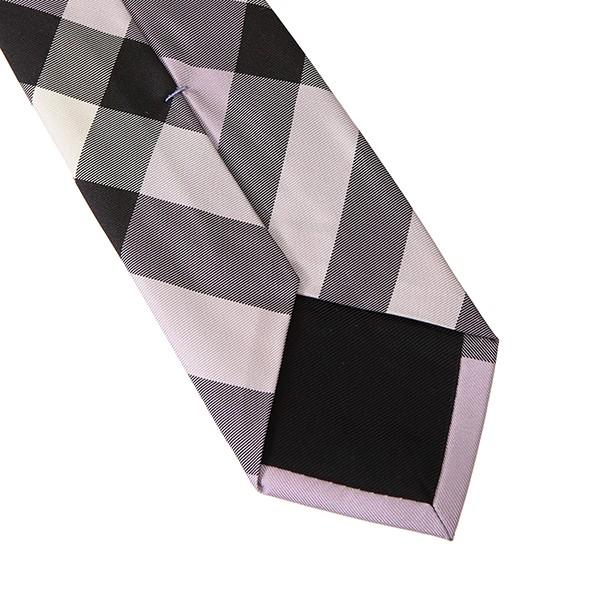 並行輸入 バーバリー ネクタイ チェック シルクタイ 8005024 A1624 ライラック 紫系 爆買 | BURBERRY | 05