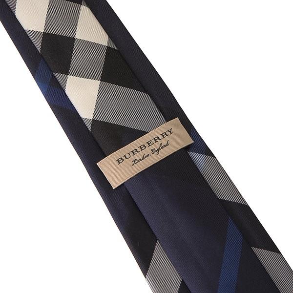 並行輸入 バーバリー ネクタイ チェック シルクタイ 8005026 A1503 ブルー 青 爆買 | BURBERRY | 04