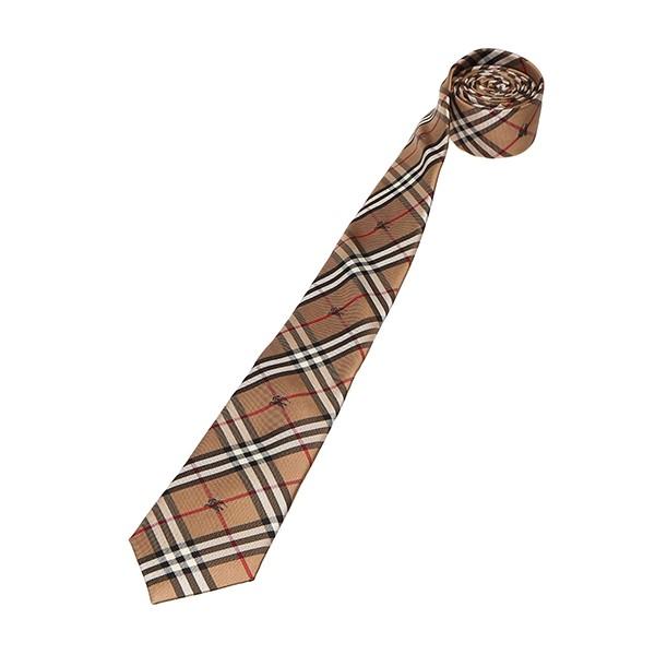 並行輸入 バーバリー ネクタイ エクエストリアンナイト チェック シルクタイ 8005073 A1420 キャメル 爆買 | BURBERRY | 02