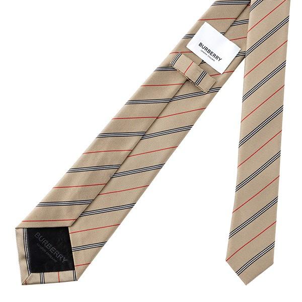 並行輸入 バーバリー ネクタイ BURBERRY クラシックカット 8022822 A1366メンズ ベージュ系 | BURBERRY | 03
