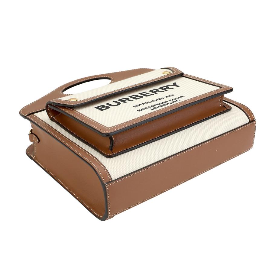 並行輸入 バーバリー ショルダーバッグ BURBERRY ロゴプリント 8039361 A1395レディース オフホワイト 白 | BURBERRY | 02