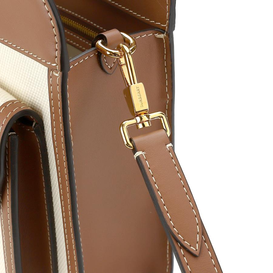 並行輸入 バーバリー ショルダーバッグ BURBERRY ロゴプリント 8039361 A1395レディース オフホワイト 白 | BURBERRY | 06