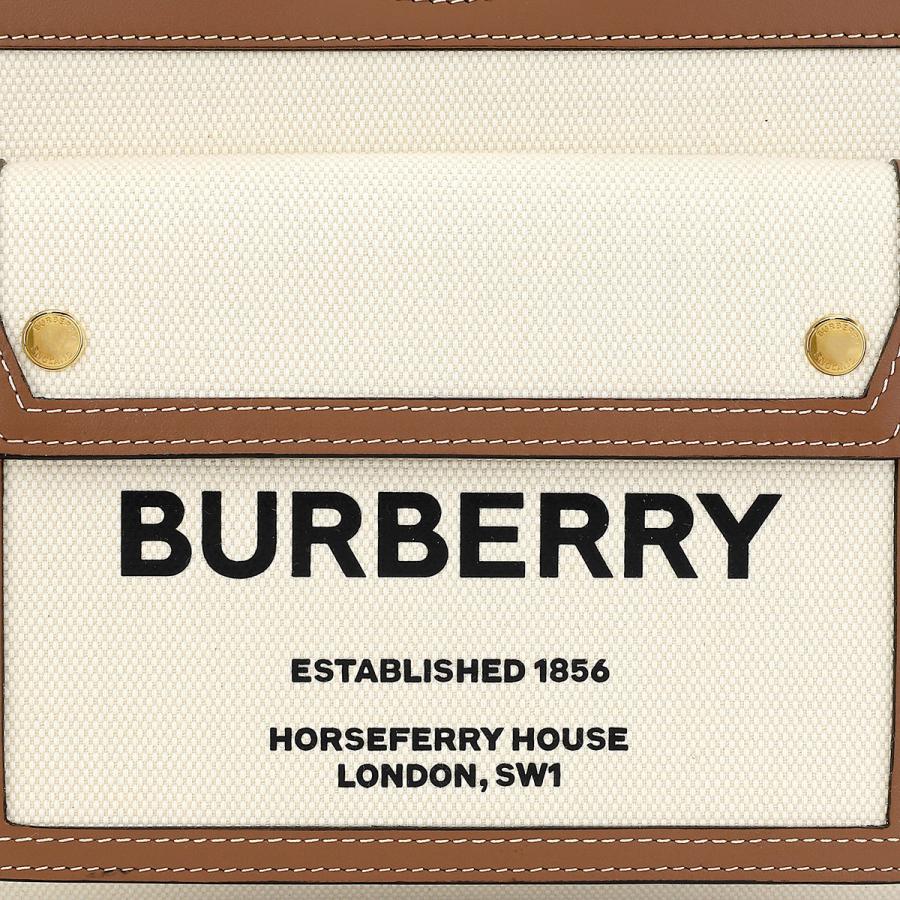 並行輸入 バーバリー ショルダーバッグ BURBERRY ロゴプリント 8039361 A1395レディース オフホワイト 白 | BURBERRY | 08