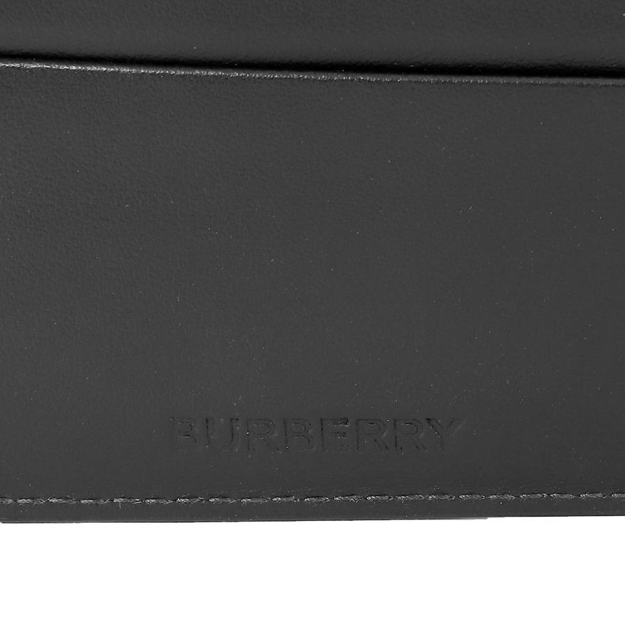 未使用品✨ バーバリー 二つ折り財布 ロンドンチェック ダークチャコール BURBERRY 並行輸入 バーバリー 2つ折り財布 チャコールチェック