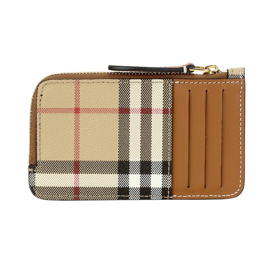 BURBERRY バーバリー カードケース チェック&レザー 8070419 BURBERRY バーバリー カードケース チェック&レザー 8070419