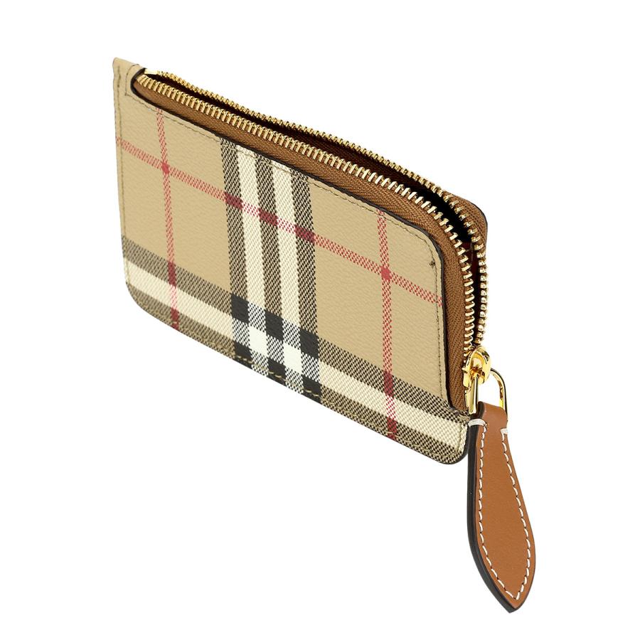 BURBERRY バーバリー カードケース チェック&レザー 8070419 BURBERRY バーバリー カードケース チェック&レザー 8070419