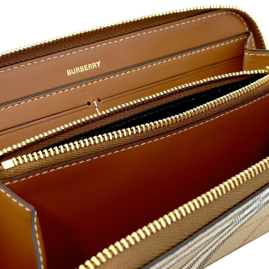 バーバリー ラウンドファスナー長財布　8070598 A9534 チェック Amazon | [バーバリー] 長財布（ラウンドファスナー） 8070598