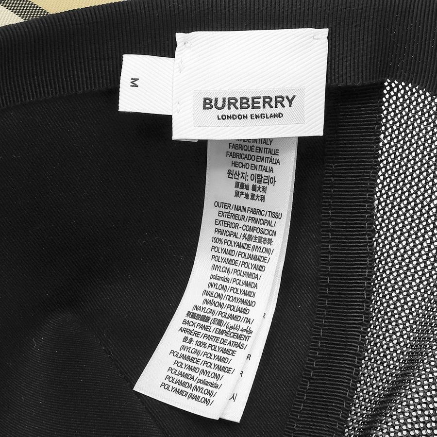 BURBERRY バーバリー キャップ チェックアンドメッシュ 8070787 BURBERRY バーバリー キャップ チェックアンドメッシュ 8070787