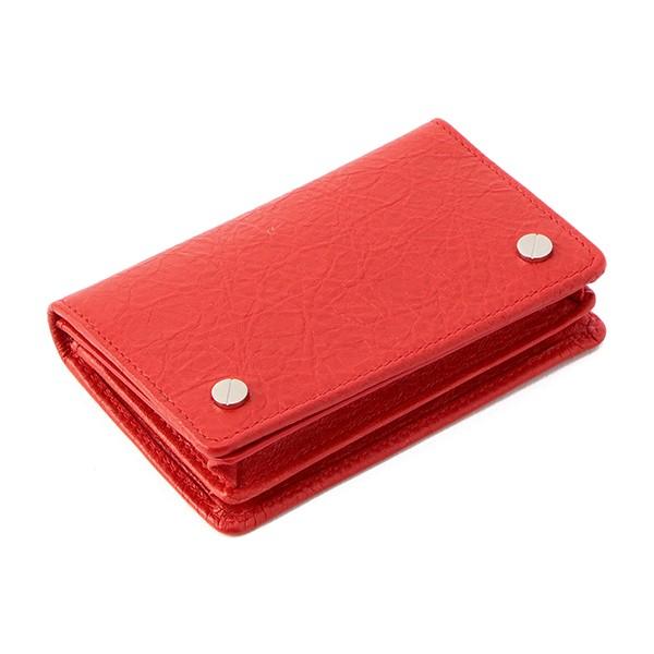 希少 バレンシアガ 財布 ケース 赤 レッド ヴィンテージ 希少