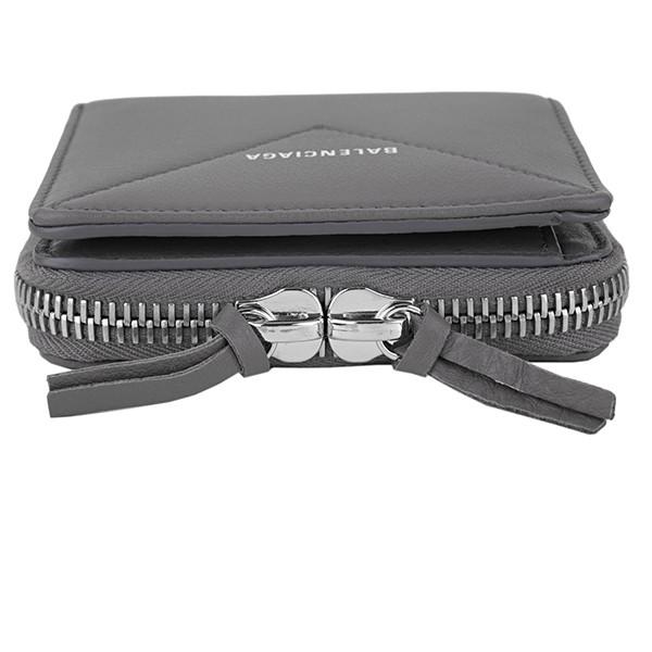 【大人気】バレンシアガ 二つ折財布 エブリデイ シンプル カーフスキン グレー s-musee_361029325