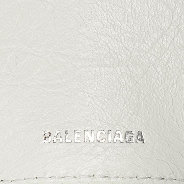 バレンシアガ 3つ折り財布 パピエ 391446 0FEKN 9061 ホワイト 白  