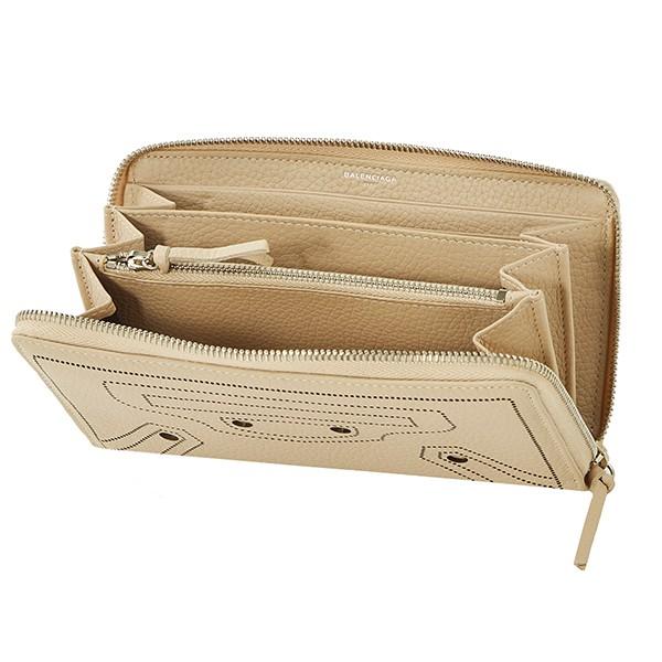 BALENCIAGA バレンシアガ 長財布(ラウンドファスナー) ブラックアウト  