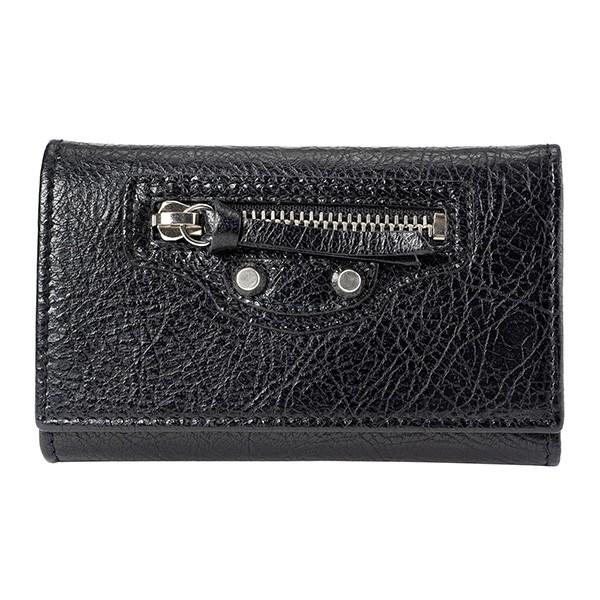 並行輸入 バレンシアガ キーケース BALENCIAGA クラシック 477450 D940N 1000ユニセックス ブラック 黒 | BALENCIAGA