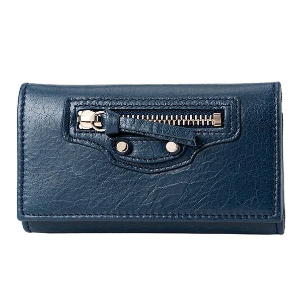 並行輸入 バレンシアガ  キーケース クラシック 477450 D940N 4030 ネイビー 爆買 | BALENCIAGA