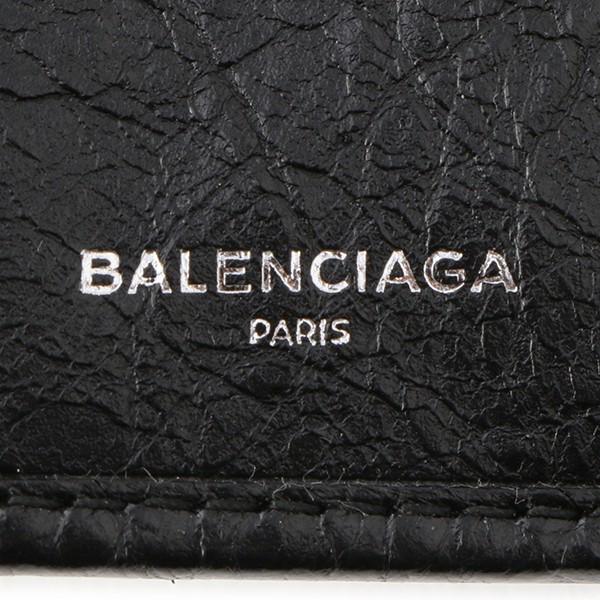 BALENCIAGA バレンシアガ 二つ折り財布　ブラック BALENCIAGA バレンシアガ 財布 二つ折り コンパクト ミニ財布