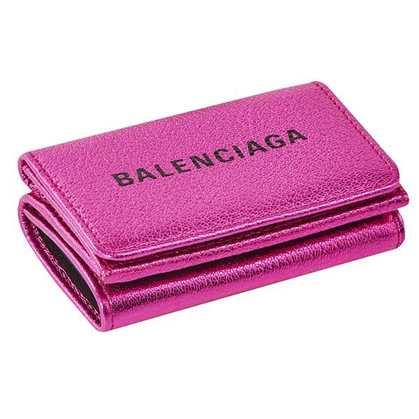 バレンシアガ 3つ折り財布 Mini Wallet Metallic Effect 00r1n 5660 メタリックピンク Gblr1n5660 ブランドストリートリング 通販 Yahoo ショッピング