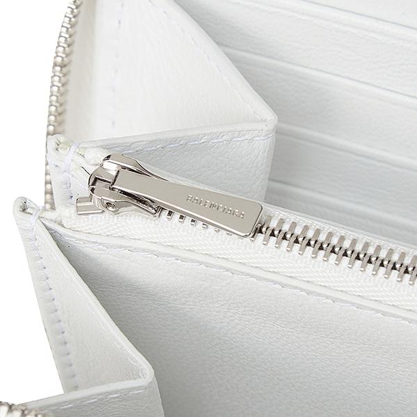 BALENCIAGA 長財布 ホワイト ホワイト（白）系 BALENCIAGA(バレンシアガ) 長財布(レディース