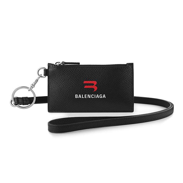 並行輸入 バレンシアガ カードケース BALENCIAGA キャッシュ 594548 210FF 1069ユニセックス ブラック 黒 | BALENCIAGA