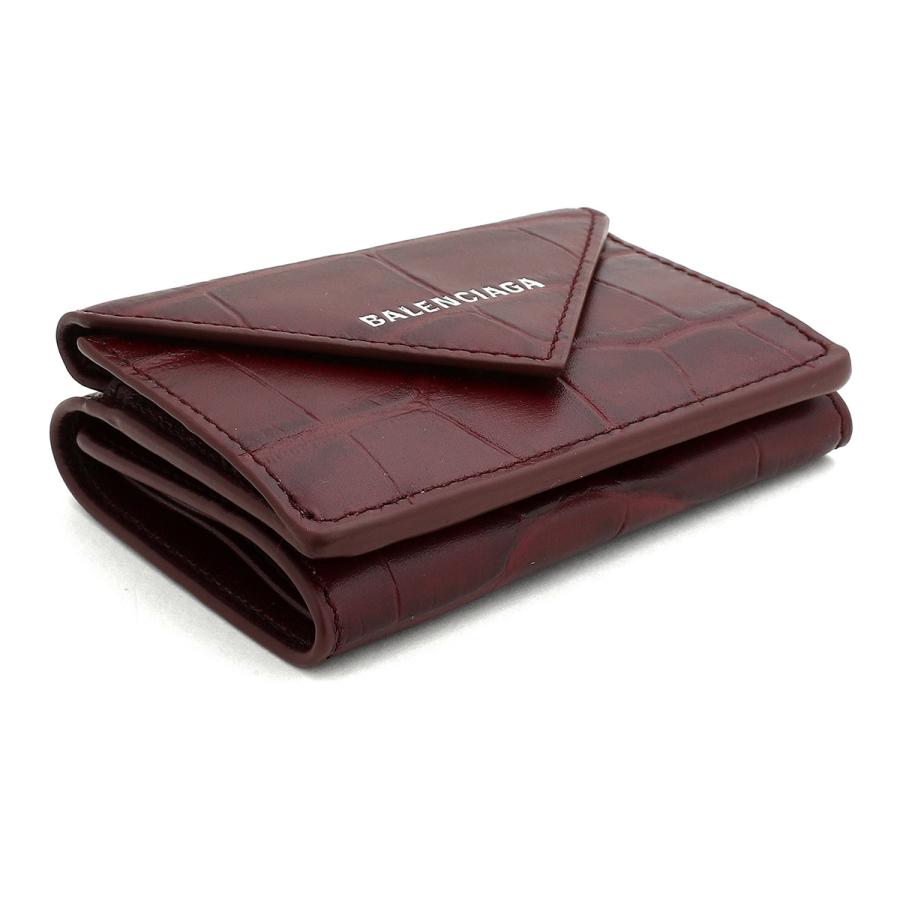 BALENCIAGA バレンシアガ 3つ折り財布 ペーパー 391446 0R70N 6012 