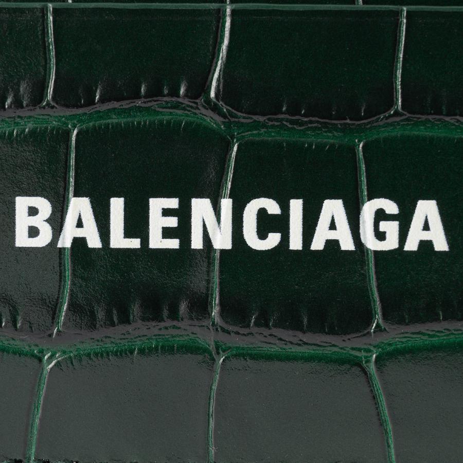 並行輸入 バレンシアガ カードケース BALENCIAGA キャッシュ 593812 1LRRM 3011 ユニセックス グリーン 緑 | BALENCIAGA | 06