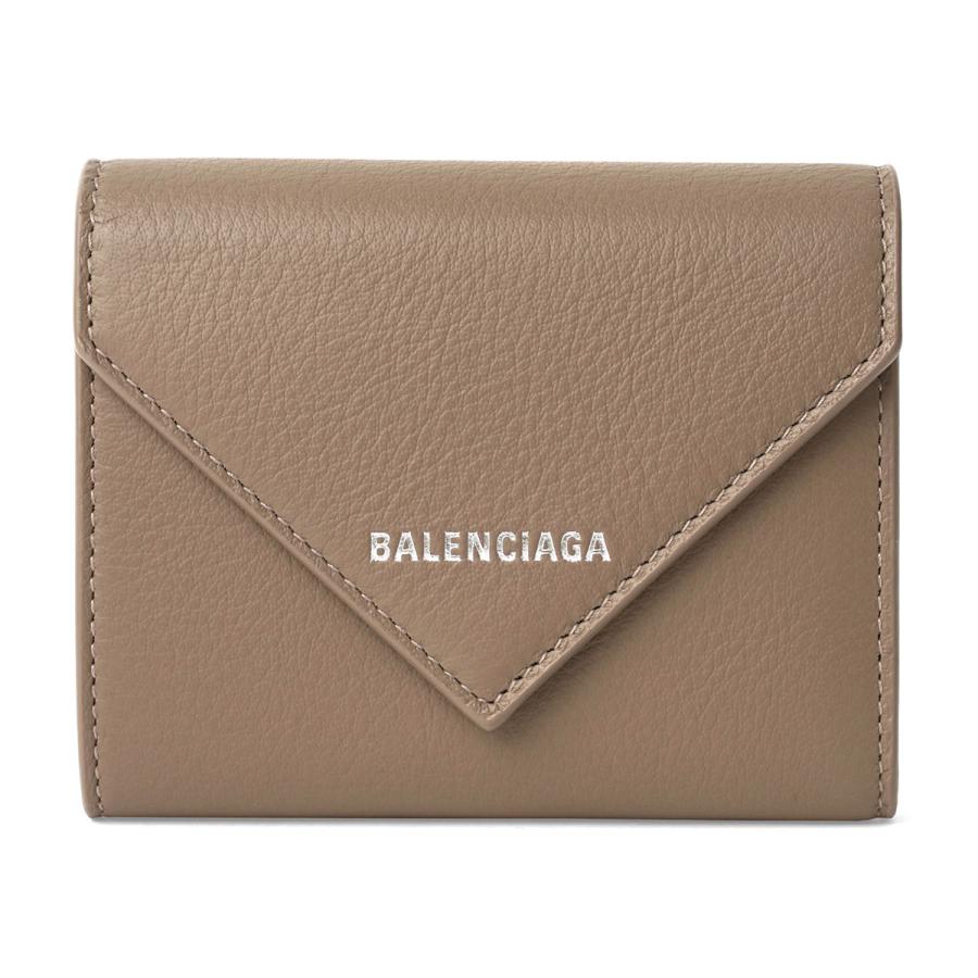 BALENCIAGA 並行輸入 バレンシアガ 3つ折り財布 パピエ 615653 DLQ0N
