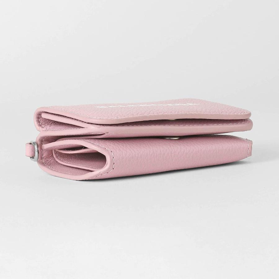 並行輸入 バレンシアガ 3つ折り財布 BALENCIAGA エブリデイ 618145 1IZI3 6990ユニセックス ピンク 爆買の画像