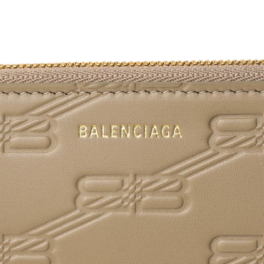 付属品完備✨バレンシアガ BBモノグラムライン ラウンドジップウォレット 長財布 バレンシアガ「BB モノグラム」の新作財布2選｜注目度抜群のニュー