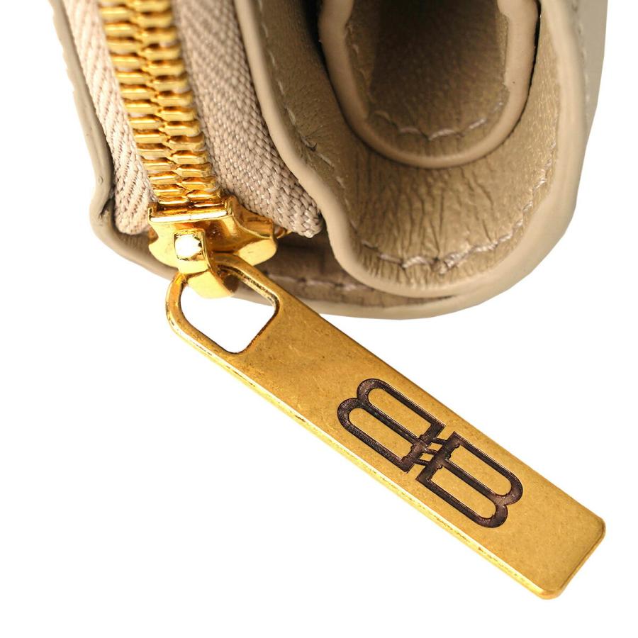 新品 バレンシアガ BALENCIAGA 2つ折り財布 シグネチャー トープ BALENCIAGA（バレンシアガ） 並行輸入 2つ折り財布 シグネチャー