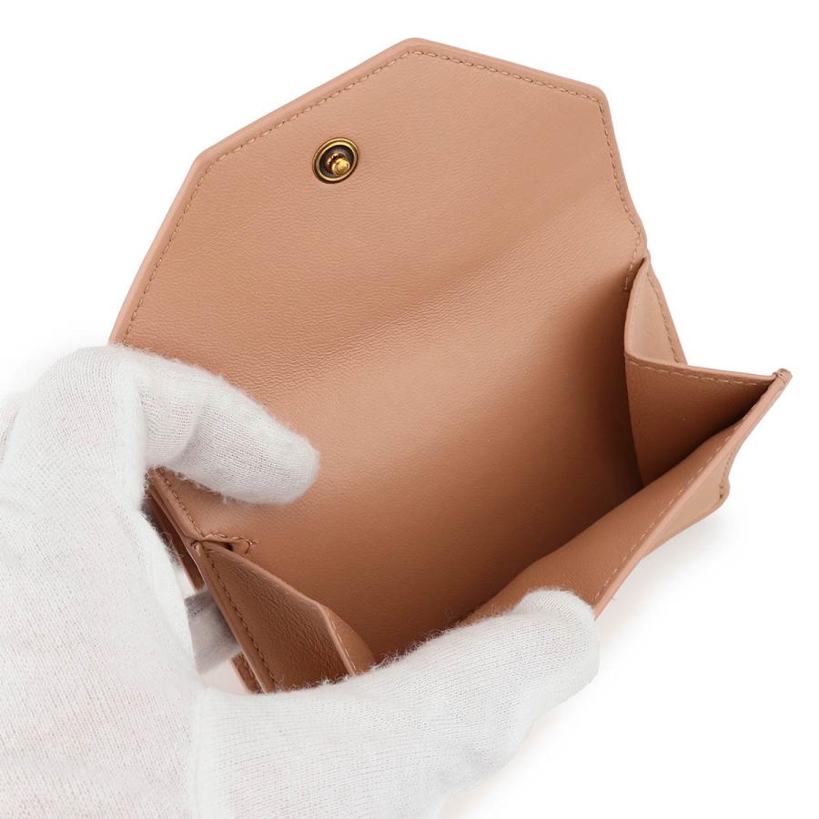 並行輸入 バレンシアガ 3つ折り財布 BALENCIAGA エンベロープ 736730 2AAFT 9607ユニセックス ベージュ | BALENCIAGA | 06