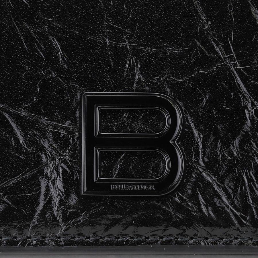 Balenciaga ブラック 三つ折り財布 BALENCIAGA ブラック三つ折り財布 - メルカリ