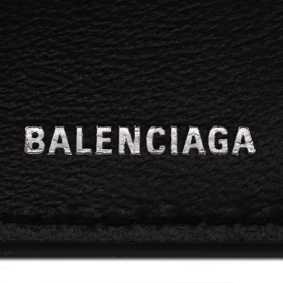 Balenciaga ブラック 三つ折り財布 BALENCIAGA ブラック三つ折り財布 - メルカリ