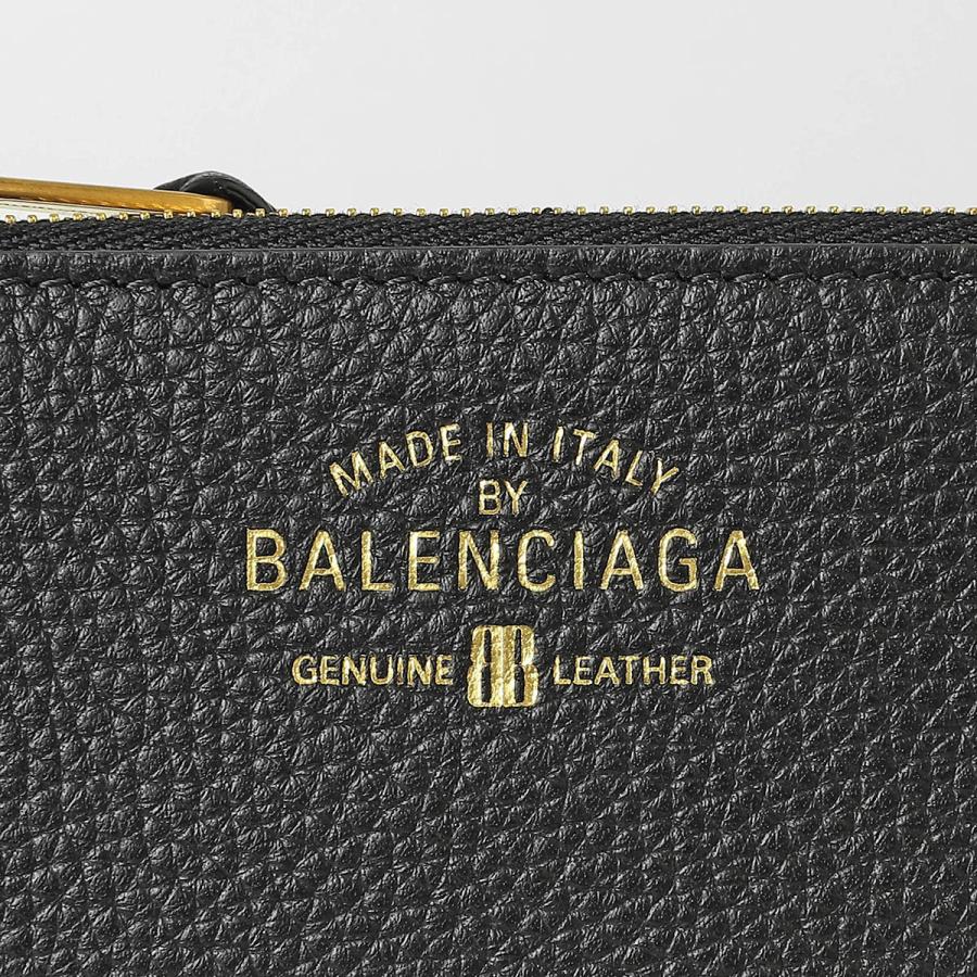 新品 バレンシアガ BALENCIAGA 2つ折り財布 キャリー バイフォールド ブラック BALENCIAGA（バレンシアガ） 並行輸入 2つ折り財布 キャリー バイ