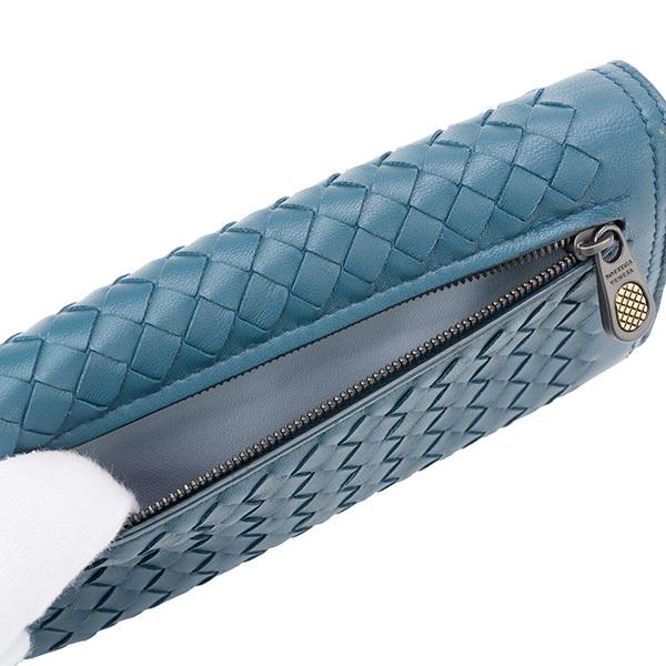 BOTTEGA VENETA ボッテガヴェネタ 長財布 ターコイズブルー 青 BOTTEGA VENETA ボッテガヴェネタ 長財布 ターコイズブルー 青