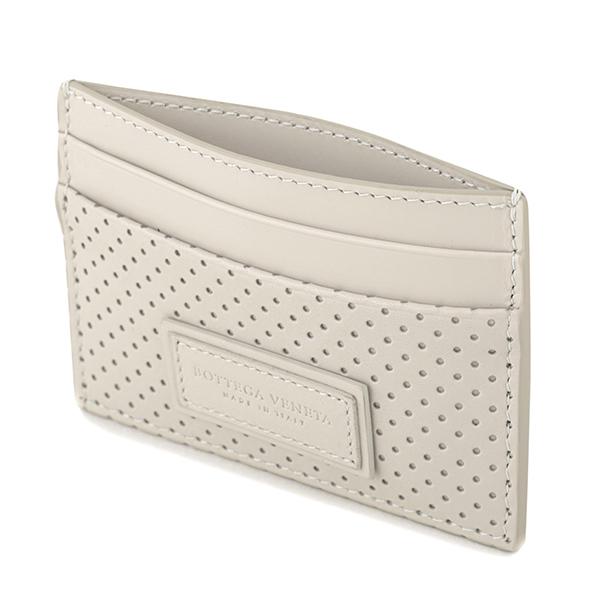 並行輸入 ボッテガヴェネタ カードケース BOTTEGA VENETA パーフォレイテッド レザー カードホルダー 551811 VQ12C 1909ユニセックス アイボリー系 白 | BOTTEGA VENETA | 03